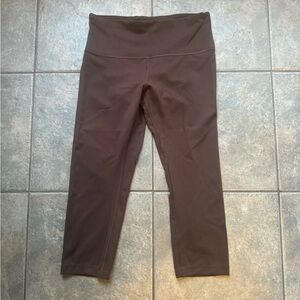 Lululemon Wunder Train HR Ribbed Crop 23”